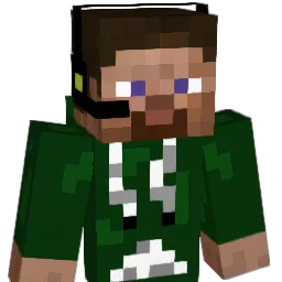joked23 Minecraft avatar bust