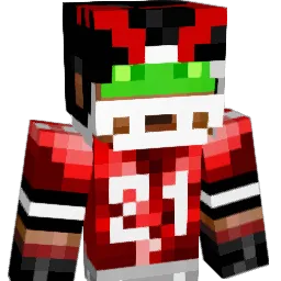 juju24 Minecraft avatar bust
