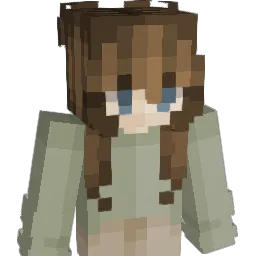 julletati Minecraft avatar bust