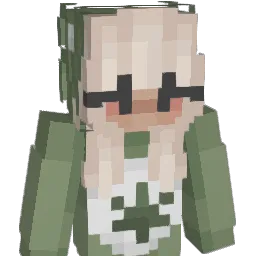 jululie Minecraft avatar bust