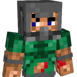jumboraptor Minecraft avatar bust