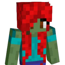 juniati Minecraft avatar bust