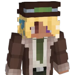 junibea Minecraft avatar bust