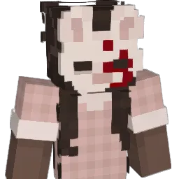 junycat Minecraft avatar bust