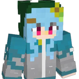 just0as Minecraft avatar bust