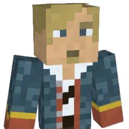 just1time Minecraft avatar bust