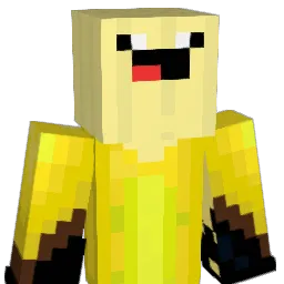 justabananaa Minecraft avatar bust