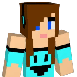 juuleczka Minecraft avatar bust