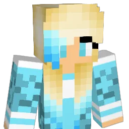 kaja12blue Minecraft avatar bust