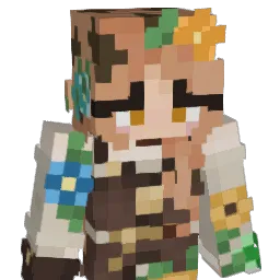 kalicokitty Minecraft avatar bust