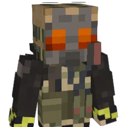 kansvic Minecraft avatar bust