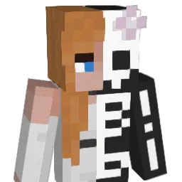 katacean Minecraft avatar bust