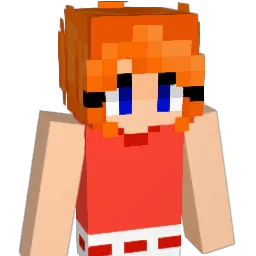 kate3900 Minecraft avatar bust