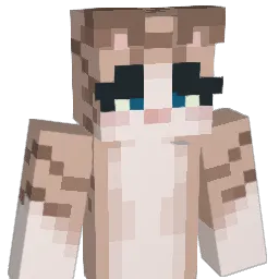 katiekatydid Minecraft avatar bust