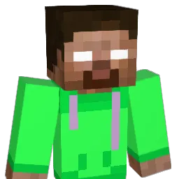 kaymin Minecraft avatar bust