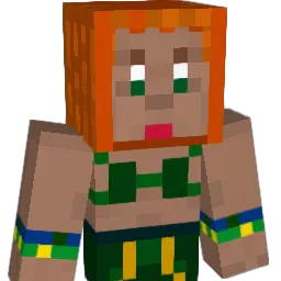 kekoza Minecraft avatar bust