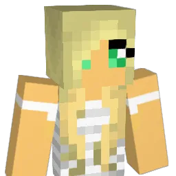 kelbelled Minecraft avatar bust