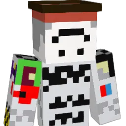 keleranged Minecraft avatar bust