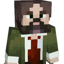 kelpsters Minecraft avatar bust