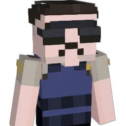 keruption Minecraft avatar bust