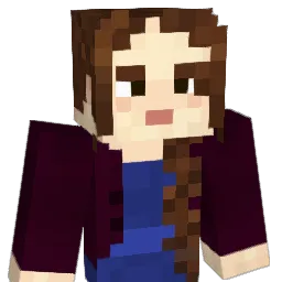 keyholes Minecraft avatar bust