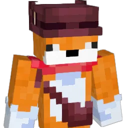 kfox Minecraft avatar bust