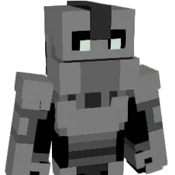 khanfluence Minecraft avatar bust
