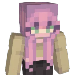 khkress Minecraft avatar bust