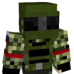 kidtrax Minecraft avatar bust