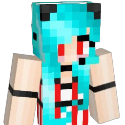 kikawave Minecraft avatar bust
