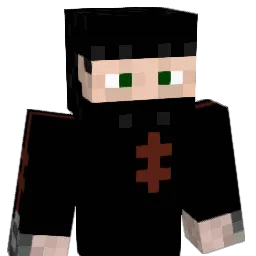 kikdrum Minecraft avatar bust