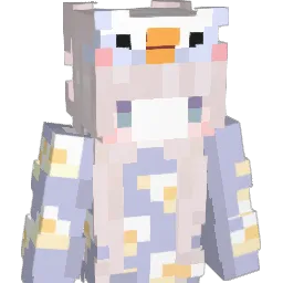 kikilalaa Minecraft avatar bust