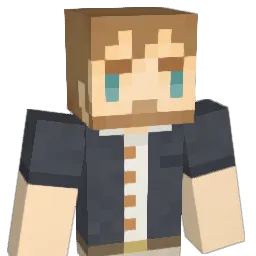 kikjin Minecraft avatar bust