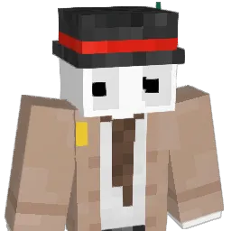 kikzik Minecraft avatar bust