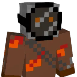 killerfihes Minecraft avatar bust