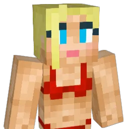 kimla Minecraft avatar bust