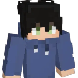 kimvideo Minecraft avatar bust