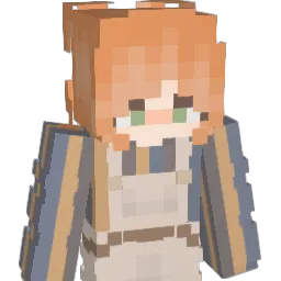 kindagae Minecraft avatar bust
