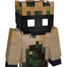 kingballoon Minecraft avatar bust