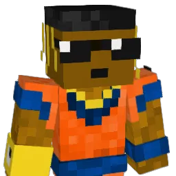 kingocean23 Minecraft avatar bust