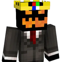kingofcubers Minecraft avatar bust