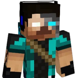 kingzakman Minecraft avatar bust