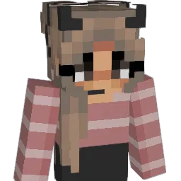 kinnda Minecraft avatar bust