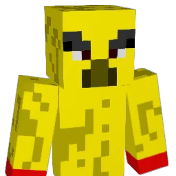 kintagame Minecraft avatar bust