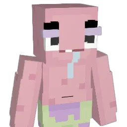kinuai Minecraft avatar bust