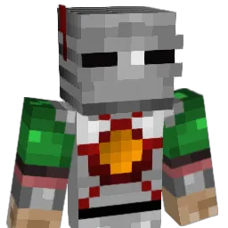 kirakix Minecraft avatar bust