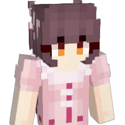 kiripaws Minecraft avatar bust