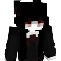 kithed Minecraft avatar bust