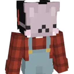 kitiomi Minecraft avatar bust