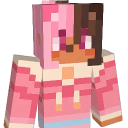 kitsuanna Minecraft avatar bust